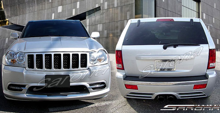 Custom Jeep Grand Cherokee  SUV/SAV/Crossover Body Kit (2005 - 2007) - $1450.00 (Part #JP-005-KT)